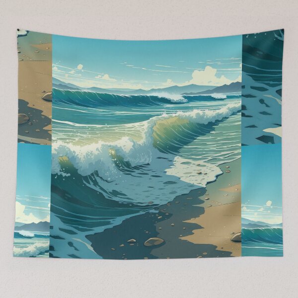 Item preview, Vibrant Coastal Landscapes: A Seaside Fantasy designed and sold by Piotrek0001.