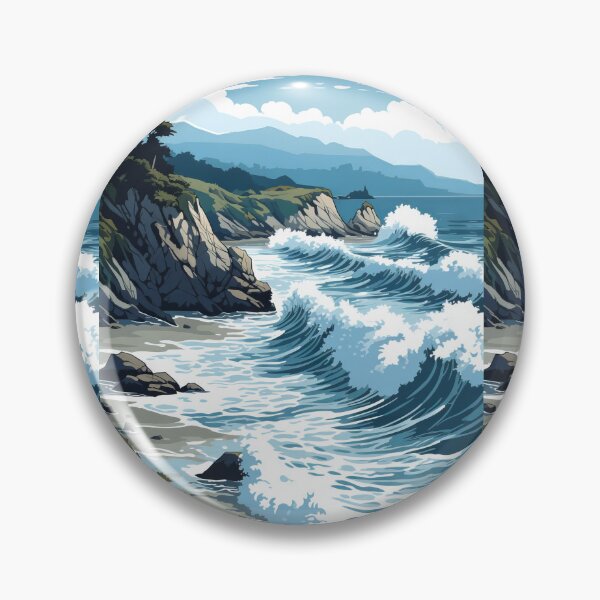Item preview, Vibrant Coastal Landscapes: A Seaside Fantasy designed and sold by Piotrek0001.
