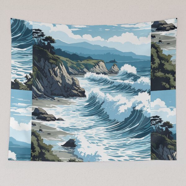 Item preview, Vibrant Coastal Landscapes: A Seaside Fantasy designed and sold by Piotrek0001.