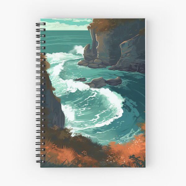 Item preview, Vibrant Coastal Landscapes: A Seaside Fantasy designed and sold by Piotrek0001.