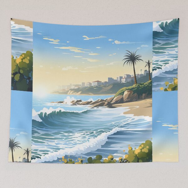 Item preview, Vibrant Coastal Landscapes: A Seaside Fantasy designed and sold by Piotrek0001.