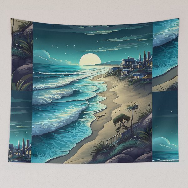 Item preview, Vibrant Coastal Landscapes: A Seaside Fantasy designed and sold by Piotrek0001.