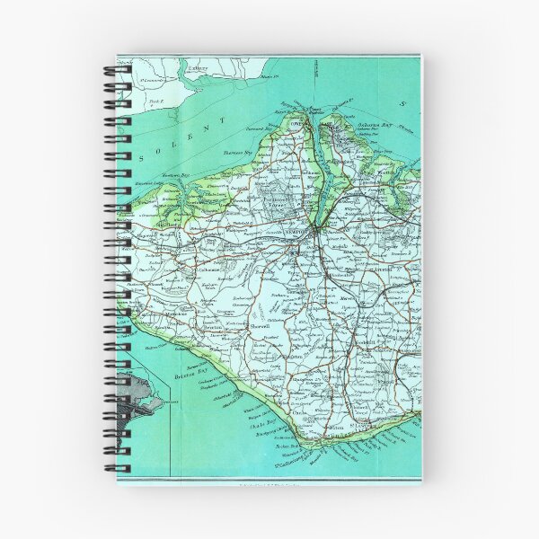 Item preview, Map from Isle of Wight (1908)  designed and sold by Francespoppy.