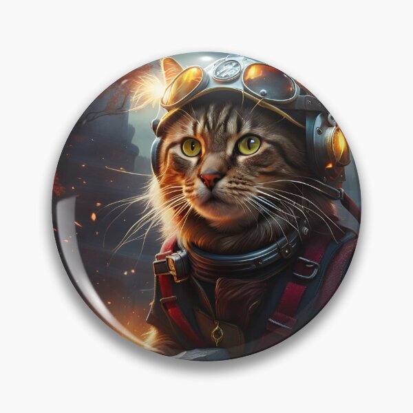 Item preview, Fireman Cat designed and sold by DZArtStudios.