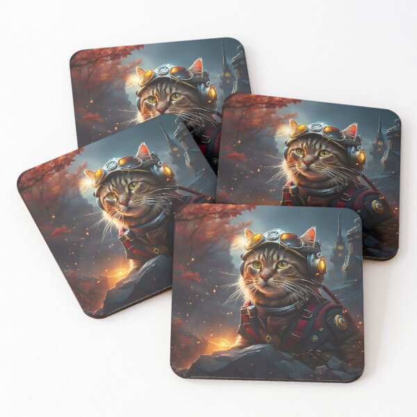 Item preview, Fireman Cat designed and sold by DZArtStudios.