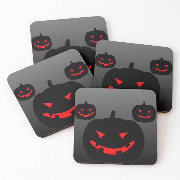 Item preview, Sinister, menacing pumpkins with wicked grins designed and sold by PTB Art Design.