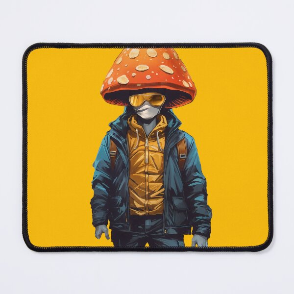 Item preview, Mushroom Man Ready for an adventure, ski mask time designed and sold by wojysmokes.