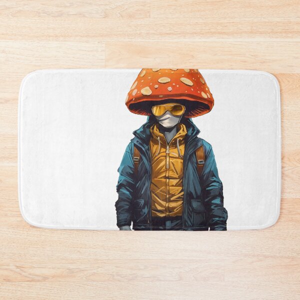 Item preview, Mushroom Man Ready for an adventure, ski mask time designed and sold by wojysmokes.