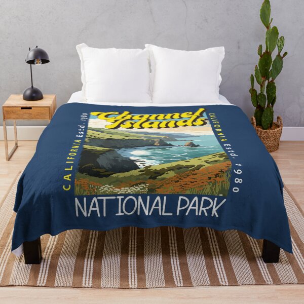 Item preview, Channel Islands National Park Illustration Retro Distressed designed and sold by KrisSidDesigns.