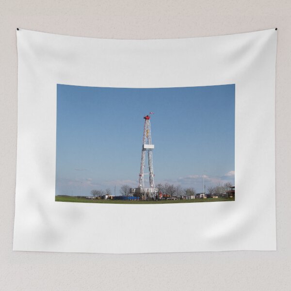 Item preview, oil drilling rig on field designed and sold by goceris.