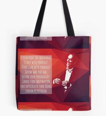 Jordan Peterson Grafikdesign Tote Bag