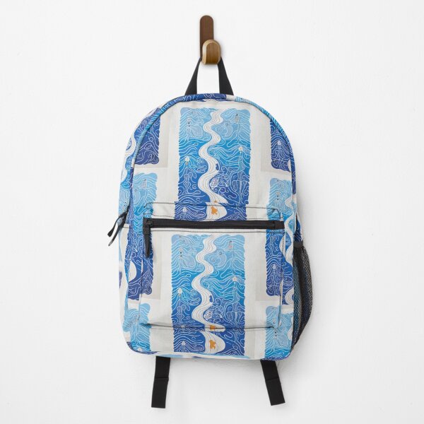 Item preview, Harmonious Mantas and Watercolors: An Asian-inspired Abstraction designed and sold by Piotrek0001.