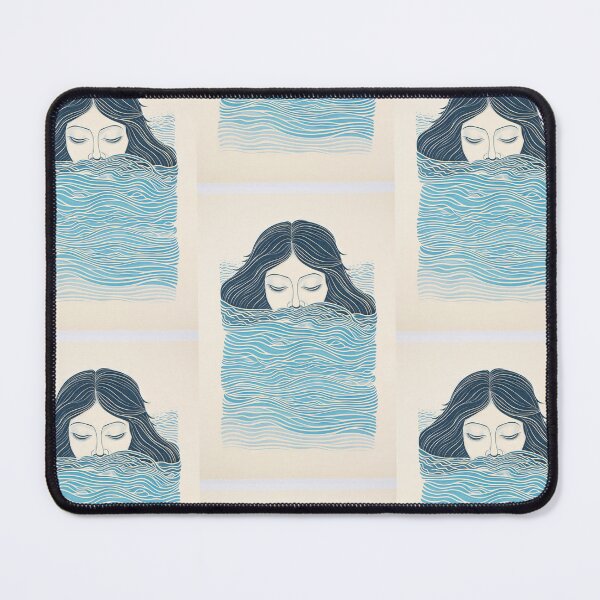 Item preview, Harmonious Mantas and Watercolors: An Asian-inspired Abstraction designed and sold by Piotrek0001.