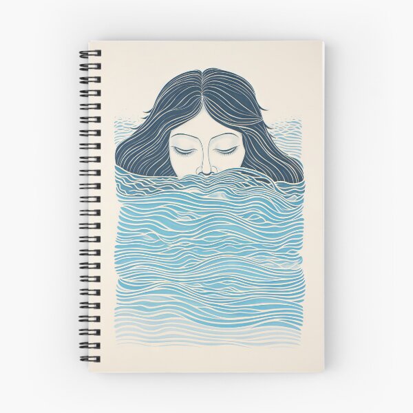 Item preview, Harmonious Mantas and Watercolors: An Asian-inspired Abstraction designed and sold by Piotrek0001.