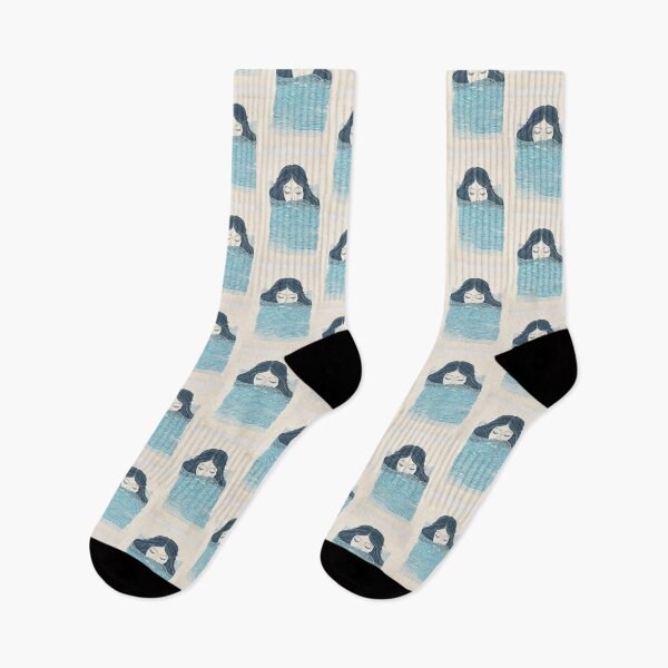 Item preview, Harmonious Mantas and Watercolors: An Asian-inspired Abstraction designed and sold by Piotrek0001.