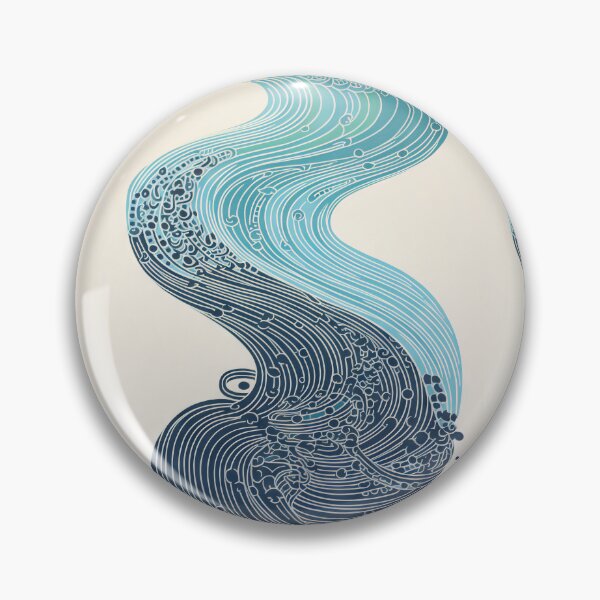 Item preview, Harmonious Mantas and Watercolors: An Asian-inspired Abstraction designed and sold by Piotrek0001.