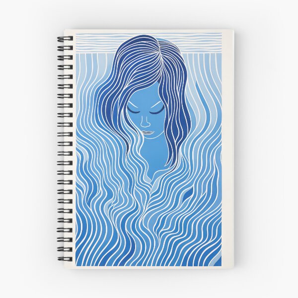 Item preview, Harmonious Mantas and Watercolors: An Asian-inspired Abstraction designed and sold by Piotrek0001.