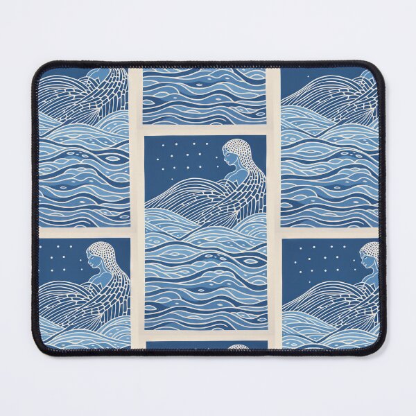 Item preview, Harmonious Mantas and Watercolors: An Asian-inspired Abstraction designed and sold by Piotrek0001.
