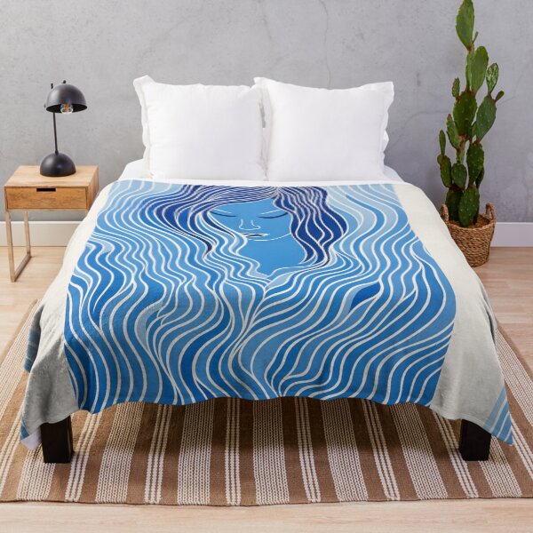Item preview, Harmonious Mantas and Watercolors: An Asian-inspired Abstraction designed and sold by Piotrek0001.