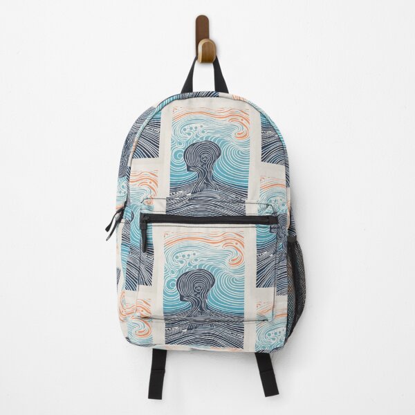 Item preview, Harmonious Mantas and Watercolors: An Asian-inspired Abstraction designed and sold by Piotrek0001.