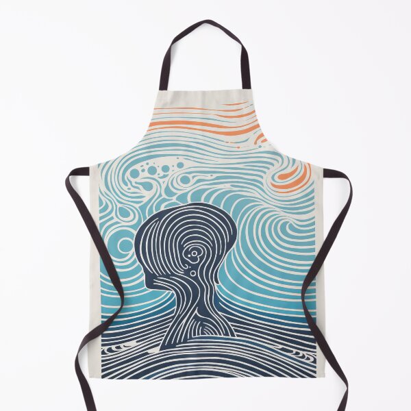 Item preview, Harmonious Mantas and Watercolors: An Asian-inspired Abstraction designed and sold by Piotrek0001.