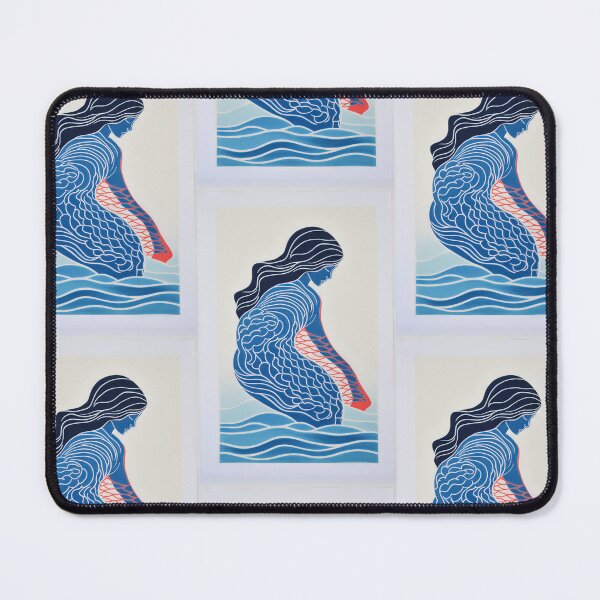 Item preview, Harmonious Mantas and Watercolors: An Asian-inspired Abstraction designed and sold by Piotrek0001.