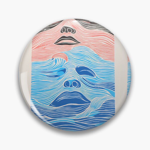 Item preview, Harmonious Mantas and Watercolors: An Asian-inspired Abstraction designed and sold by Piotrek0001.
