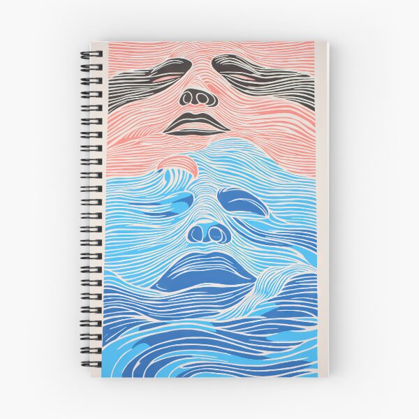 Item preview, Harmonious Mantas and Watercolors: An Asian-inspired Abstraction designed and sold by Piotrek0001.