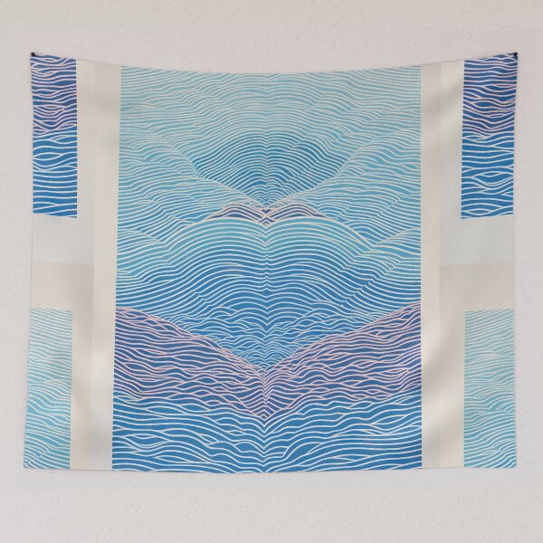 Item preview, Harmonious Mantas and Watercolors: An Asian-inspired Abstraction designed and sold by Piotrek0001.