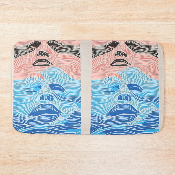 Item preview, Harmonious Mantas and Watercolors: An Asian-inspired Abstraction designed and sold by Piotrek0001.
