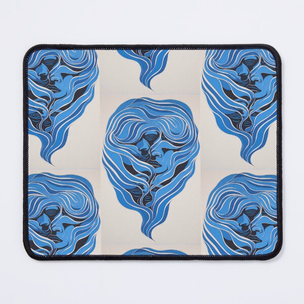 Item preview, Harmonious Mantas and Watercolors: An Asian-inspired Abstraction designed and sold by Piotrek0001.