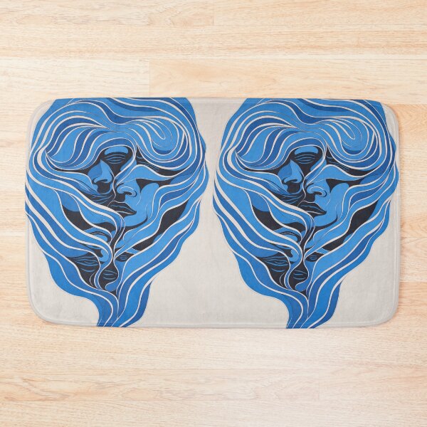 Item preview, Harmonious Mantas and Watercolors: An Asian-inspired Abstraction designed and sold by Piotrek0001.