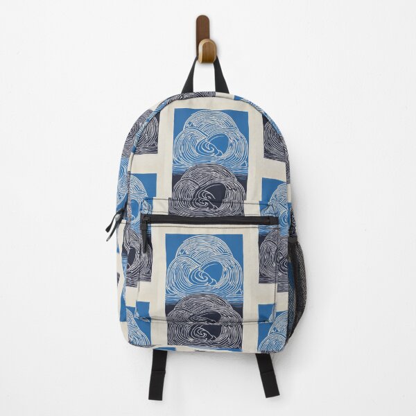 Item preview, Harmonious Mantas and Watercolors: An Asian-inspired Abstraction designed and sold by Piotrek0001.
