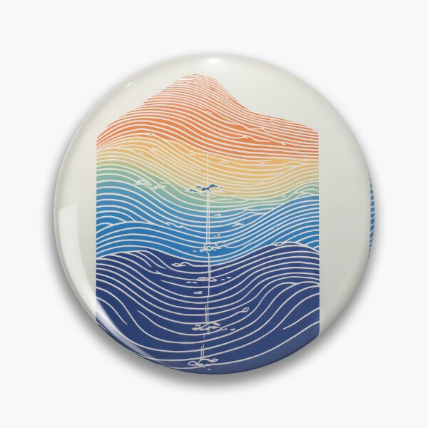 Item preview, Harmonious Mantas and Watercolors: An Asian-inspired Abstraction designed and sold by Piotrek0001.