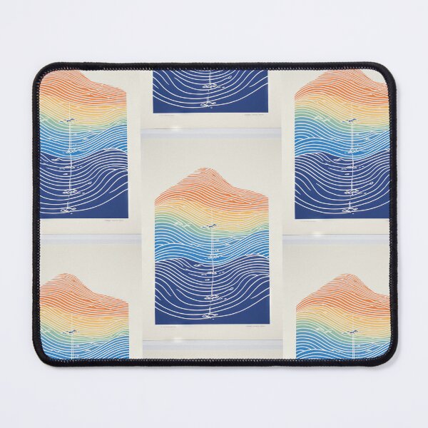 Item preview, Harmonious Mantas and Watercolors: An Asian-inspired Abstraction designed and sold by Piotrek0001.