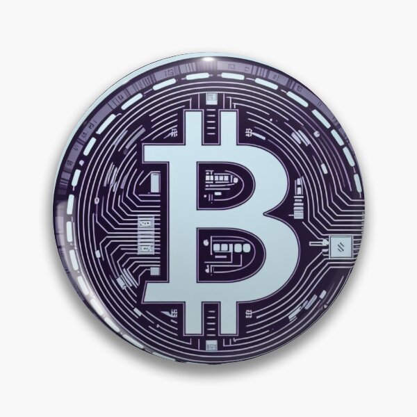 Item preview, Bitcoin logo pattern designed and sold by Fantes.
