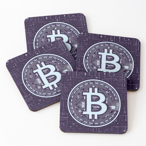 Item preview, Bitcoin logo pattern designed and sold by Fantes.