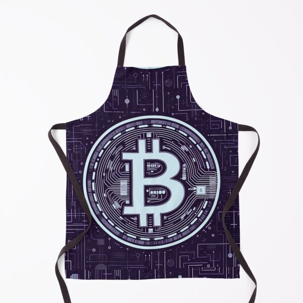Item preview, Bitcoin logo pattern designed and sold by Fantes.