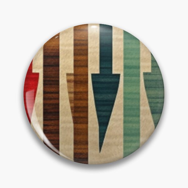 Item preview, Modern Ikat Textile Art Pattern No3 designed and sold by Atomura.