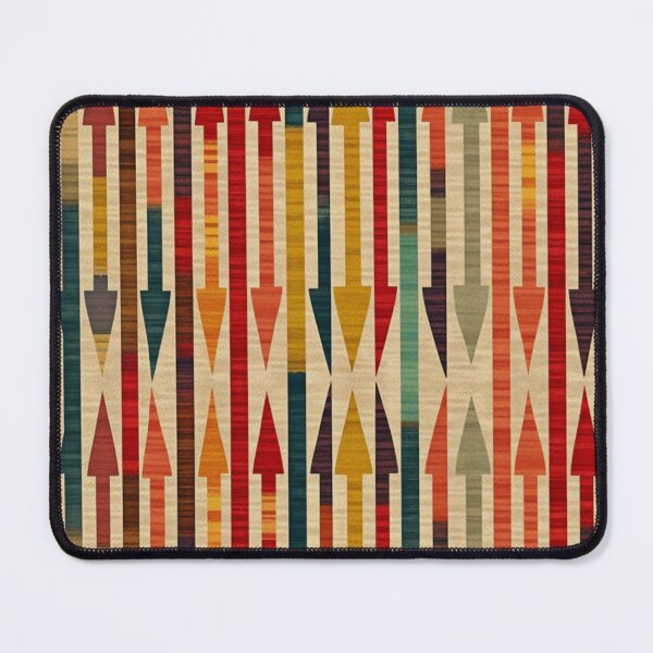 Item preview, Modern Ikat Textile Art Pattern No3 designed and sold by Atomura.