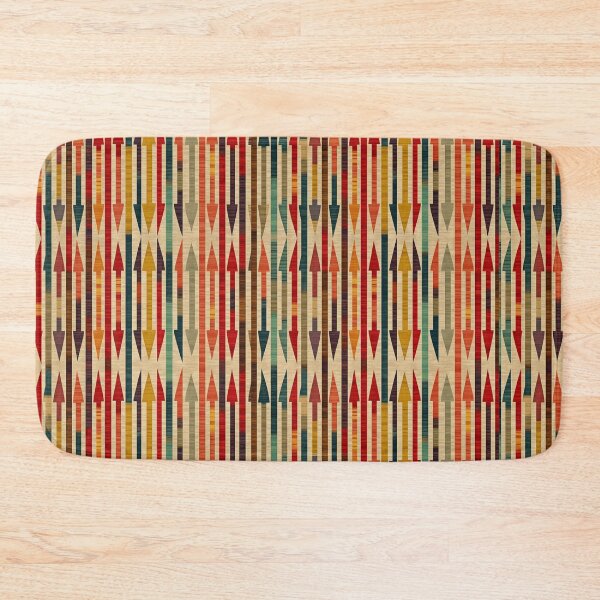 Item preview, Modern Ikat Textile Art Pattern No3 designed and sold by Atomura.