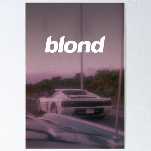 Item preview, Frank Ocean Blond Poster designed and sold by HaedesPrints.