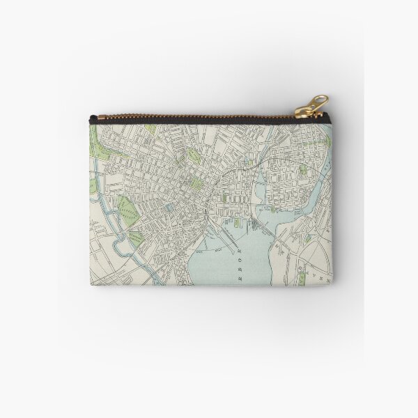 Item preview, Vintage Map of New Haven Connecticut (1901) designed and sold by BravuraMedia.