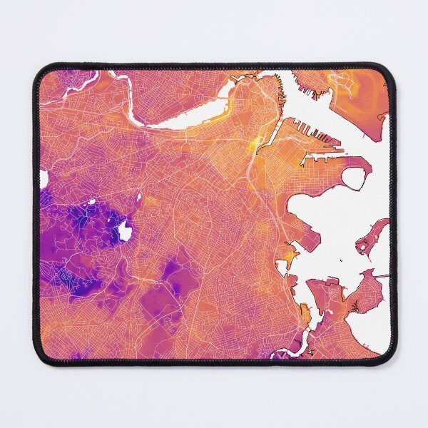 Item preview, Climate Change: Boston Summer Evening Urban Heat in plasma designed and sold by DreamingBeetle.