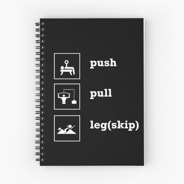 Item preview, push, pull, leg(skip): t-shirt designed and sold by bigronnyw.