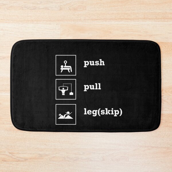 Item preview, push, pull, leg(skip): t-shirt designed and sold by bigronnyw.