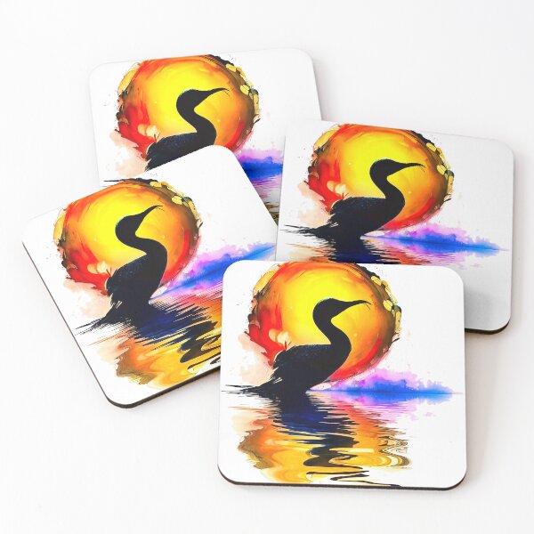 Item preview, Street Art cormoran bird designed and sold by NEUMANN ArtWear Boutique.