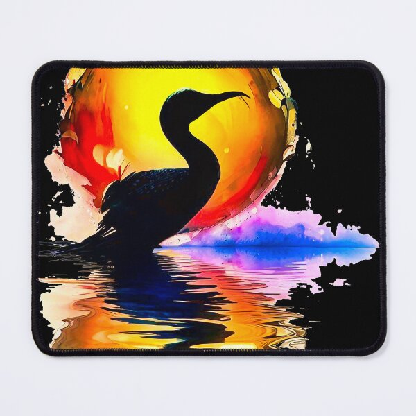 Item preview, Street Art cormoran bird designed and sold by NEUMANN ArtWear Boutique.