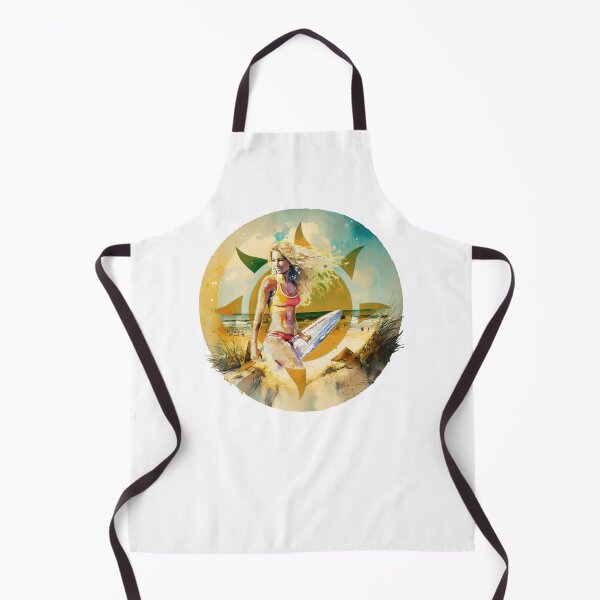 Item preview, Beautiful Surfer Girl on the Beach designed and sold by BtheLight.