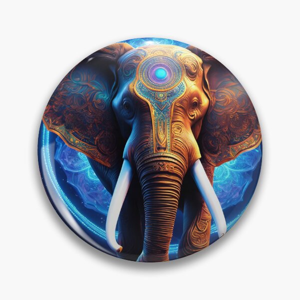 Item preview, Extravagent Elephant #1 designed and sold by AccordingtoAI.